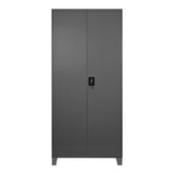 Dulap multifunctional Zogi, Metal, Antracit, 90x45x190 cm