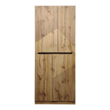 Dulap-pantofar cu functie de depozitare Kebell, Lemn, Stejar, 71x41x180 cm
