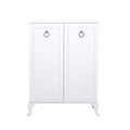 Dulap Pantofi Adore Country, 2 usi Lake Alb, 5 rafturi, 80x108x34 cm, perspectiva suplimentara