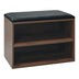 Pantofar Dulap pantofi cu functie de taburet Kiana, Lemn, Nuc, 60x32x44 cm