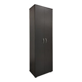 Dulap pantofi cu functie organizare Racka, Lemn, Alb, 58x34x186 cm - Antracit