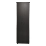 Dulap pantofi cu functie organizare Racka, Lemn, Alb, 58x34x186 cm - Antracit
