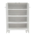 Dulap pantofi pentru 10 perechi, model Santo, Alb, Lemn, 60x34x91 cm, imagine suplimentara