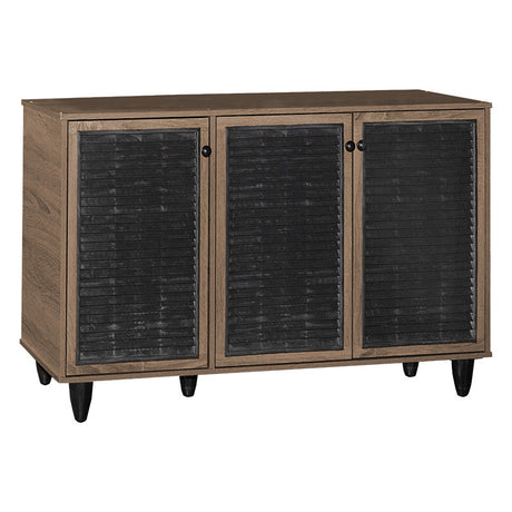 Dulap pantofi Ronan, Nuc, 105x35x66 cm