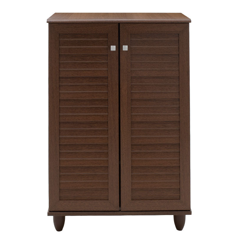 Dulap pantofi SANTΟ, 10 - 12 perechi, nuc, 60x35x92 cm