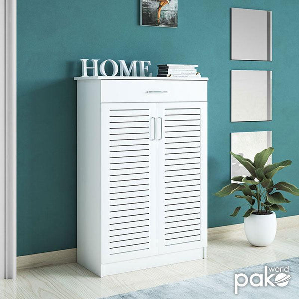 Dulap pantofi MDF Sante, 20 perechi, 80 x 37 x 123 cm