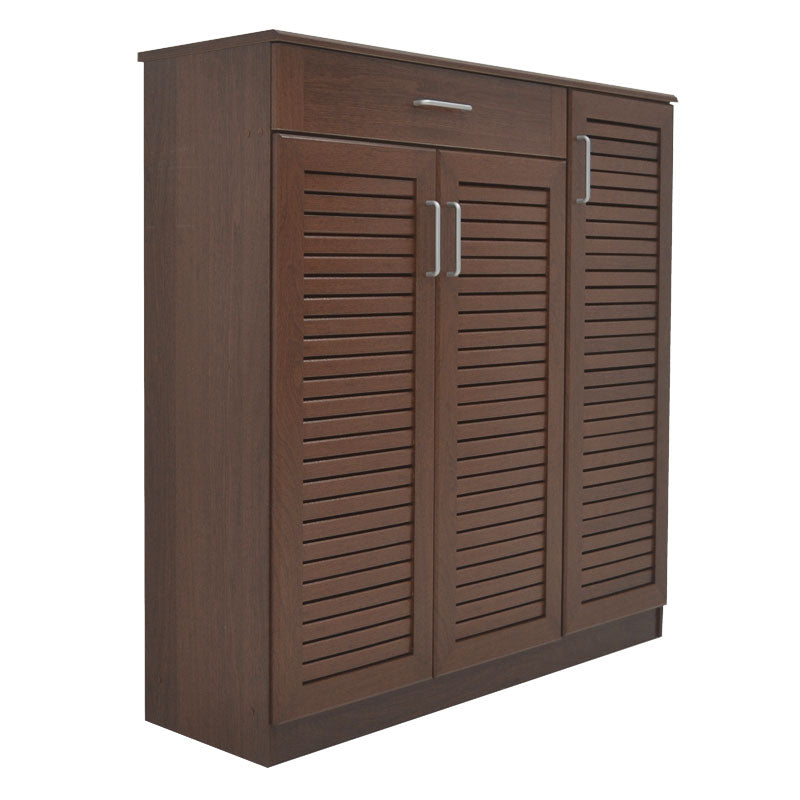 Dulap pantofi Sante 30 perechi, nuc, 120x37x123 cm