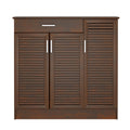 Dulap pantofi Sante 30 perechi, nuc, 120x37x123 cm, foto produs 6