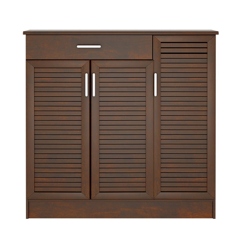 Dulap pantofi Sante 30 perechi, nuc, 120x37x123 cm