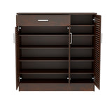 Dulap pantofi Sante 30 perechi, nuc, 120x37x123 cm