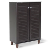 Dulap pantofi Santi, 10 - 12 perechi, Sonoma, 60x35x92 cm - Nuc