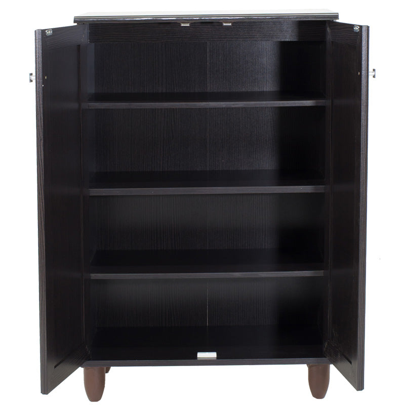 Dulap pantofi Santi, 10 - 12 perechi, Sonoma, 60x35x92 cm - Nuc