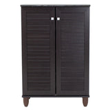 Dulap pantofi Santi, 10 - 12 perechi, Sonoma, 60x35x92 cm - Nuc