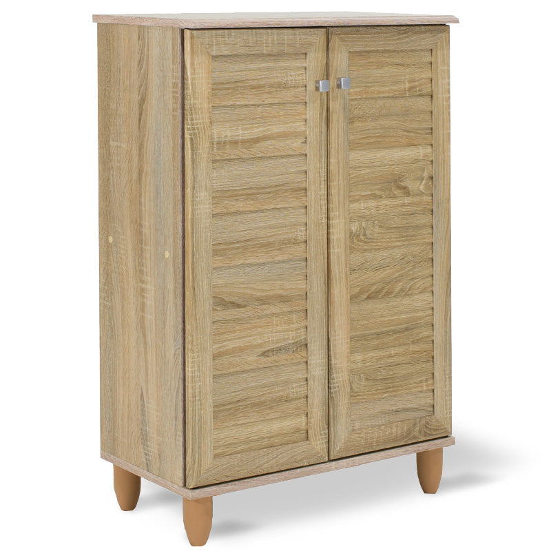 Dulap pantofi Santi, 10 - 12 perechi, Sonoma, 60x35x92 cm