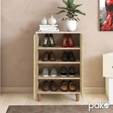 Dulap pantofi Santi, 10 - 12 perechi, Sonoma, 60x35x92 cm