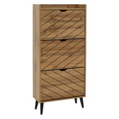 Dulap pantofi Thelma, 10-12 perechi, Sonoma, 60x24x132 cm, imagine suplimentara