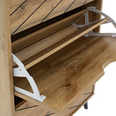 Dulap pantofi Thelma, 10-12 perechi, Sonoma, 60x24x132 cm, foto produs 7
