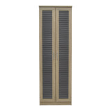 Pantofar Sante Pakketo, sonoma - maro - nuc - alb - antracit, 60x37x183 cm - Stejar