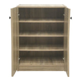 Dulap pentru pantofi cu functie de organizare, Ambera, lemn, sonoma, 60x36x81 cm
