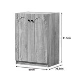 Dulap pentru pantofi cu functie de organizare, Ambera, lemn, sonoma, 60x36x81 cm