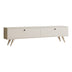 comoda TV Dulap TV, alb elegant, 160x25x40 cm