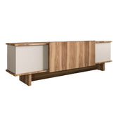 comoda TV Dulap TV Aramos, crem nuc 180x33x50 cm