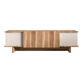 Dulap TV Aramos, crem nuc, 180x33x50 cm, detaliu produs