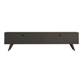 Dulap TV cu extra spatiu de depozitare, Alb, L160x A25x H40cm, 160x25x45 cm, foto produs