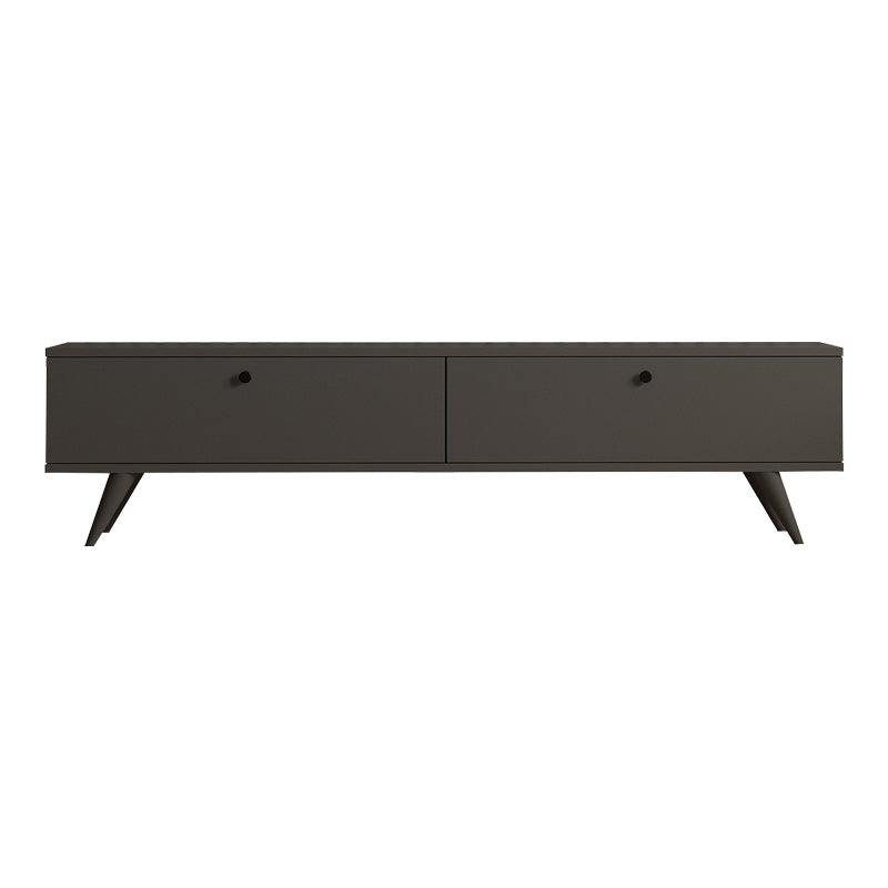 Dulap TV cu extra spatiu de depozitare, Alb, L160x A25x H40cm, 160x25x45 cm, foto produs