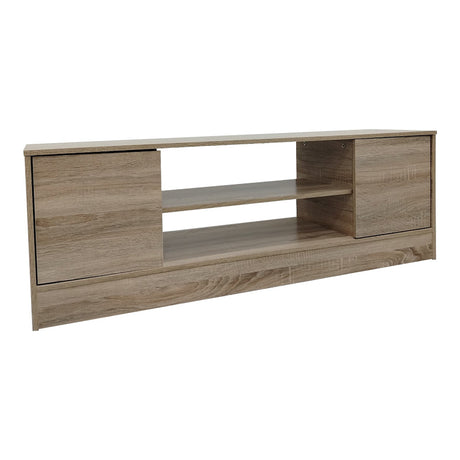 Dulap TV cu spatiu de depozitare Sasa, Pal, Stejar, 120x35x41 cm