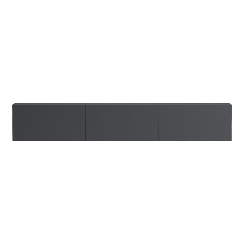 Dulap TV de perete cu LED Rival, stil modern, material, antracit, 180x35x30 cm