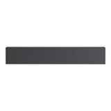 Dulap TV de perete cu LED Rival, stil modern, material, antracit, 180x35x30 cm