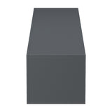 Dulap TV de perete cu LED Rival, stil modern, material, antracit, 180x35x30 cm