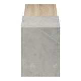 Dulap TV montat pe perete cu aspect de marmură sonoma-gri-bej Flato, 150x29x38 cm