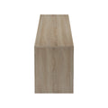 Dulap TV multifunctional Sonoma-White, Modern, Pal, 210x40x50 cm, foto produs 7