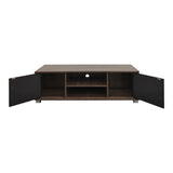 Dulap TV Serank, Lemn, Stejar-Antracit, 120x40x40 cm