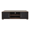 Dulap TV Serank, Lemn, Stejar-Antracit, 120x40x40 cm, perspectiva suplimentara