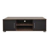 Dulap TV Serank, Lemn, Stejar-Antracit, 120x40x40 cm, perspectiva suplimentara