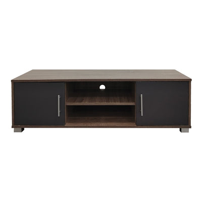 Dulap TV Serank, Lemn, Stejar-Antracit, 120x40x40 cm, perspectiva suplimentara