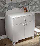 Dulap Vega - White, Alb, 40x84x75 cm