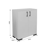 Dulap Yven, Diverse culori, 65x32x83 cm - Alb