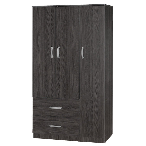 Dulap Zelia cu 2 usi si sertare, 90x42x180 cm