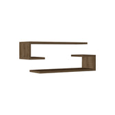 Eldo rafturi de perete set de 2 nuc 60x20x15 cm