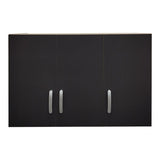 Etajera dulap Athos cu 3 usi, 90x41x60 cm - Sonoma-Antracit