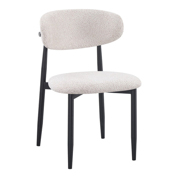 Scaun Folegio, stofa si metal, 50x57x79 cm
