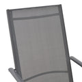 Fotoliu Candor metal antracit si textil, Gri, 65x56x106 cm, foto produs 6