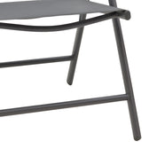 Fotoliu Candor metal antracit si textil, Gri, 65x56x106 cm, foto produs 8