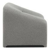 Fotoliu Clous boucle tesatura, Gri, 86x77x74 cm, detaliu produs