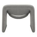 Fotoliu Clous boucle tesatura, Gri, 86x77x74 cm, foto produs
