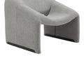 Fotoliu Clous boucle tesatura, Gri, 86x77x74 cm, foto produs 7